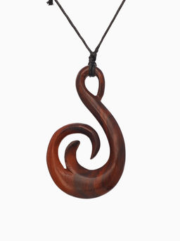 Кулон «Волна», дерево соно