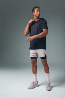 DeFactoFit Slim Fit Dar Kesim Sporcu Dokuma Sort  фото 4