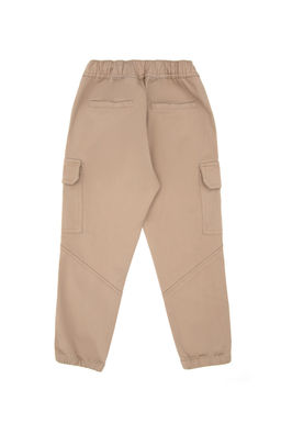 Брюки песочного цвета для девочек из парусины Неожиданная скидка в корзине - U.s. polo assn фото 4