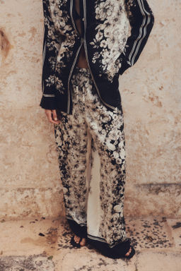 Pantal?n estampado con cord?n de ajuste - H&m фото 6
