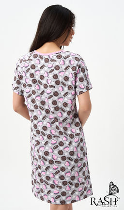 Ночная сорочка "Печеньки" Цвет:как на фото