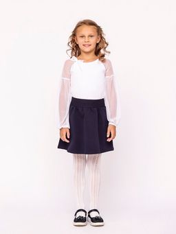 CRB wear/CWJG 63192-20 Джемпер для девочки,белый/Ex.Cherubino  фото 2