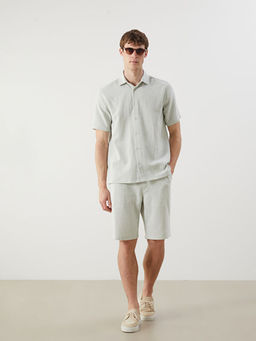 Regular Fit K?sa Kollu Arm?rl? Erkek G?mlek