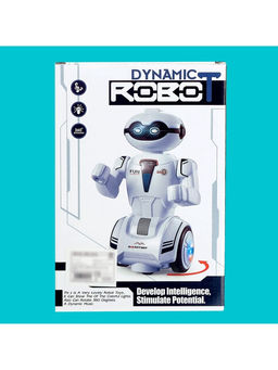 Робот «Шустрик», световые и звуковые эффекты, работает от батареек