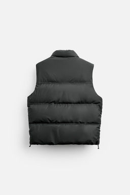 RUBBERISED PUFFER GILET - Zara фото 15