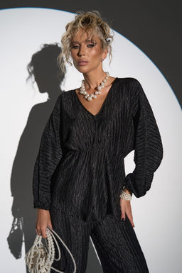 Блузон Маклен (чёрный) - Эльза фото 9