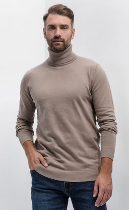 Водолазка F021-15608 beige - Fine joyce фото 3