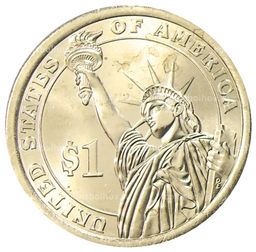 Монета 1 доллар 2014 года D США 31-й президент США Герберт Гувер