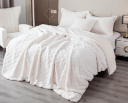 Покрывало декоративное Shinshilla point (светлый крем) - Kazanov.a. фото 3