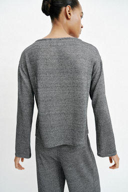 CAMISETA R?STICA CUELLO PANAERO / Gris vigor?