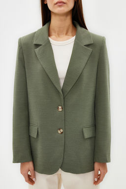 Limited Edition Mint Regular Astarl? Dokuma Blazer Ceket TWOAW23BC00132