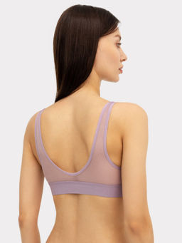 Топ женский прозрачный фиолетовый морской туман 422534 - Mark formelle фото 2