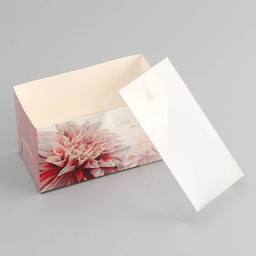 Цена за 5 шт. Коробка для 2 капкейка с прозрачной крышкой, «Презент», 16×8×10 см