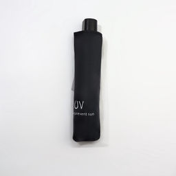 Зонт механический «Однотонный», 4 сложения, 8 спиц, R=47/55 см, d=94 см, чёрный