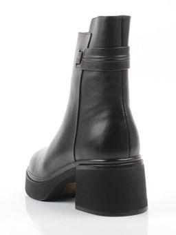 04-M3-5247 BLACK Ботинки зимние женские (натуральная кожа, натуральный мех)