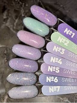 SWEET Base №2 светоотражающая цветная база NEW