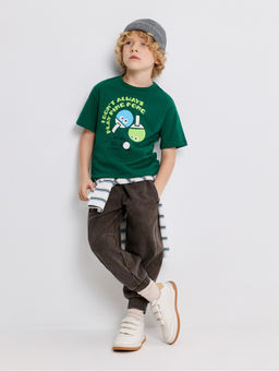 ACOOLA / Футболка детская для мальчиков Galathil зеленый