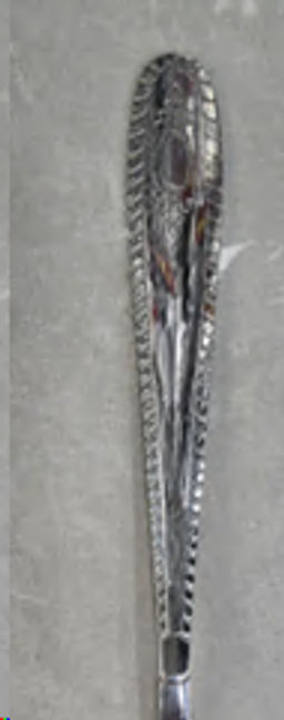 Ложка чайная 6 штук Серебро 21 Spark/ MJXA7 /уп 100/шлифовка глянец