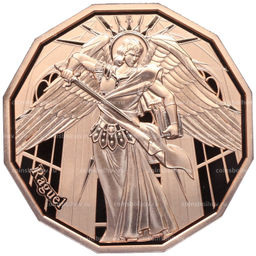 Монета 20 центов 2024 года Самоа Архангел Рагуил