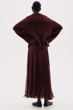 Sheer pleated skirt - H&m фото 3