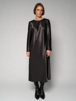 Платье женское 12411-35144 grey-black