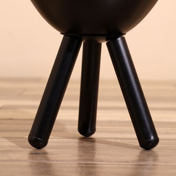 Кашпо на подставке Блэки, набор 2 шт., d=28 см, d=23 см, металл - Simaland фото 5