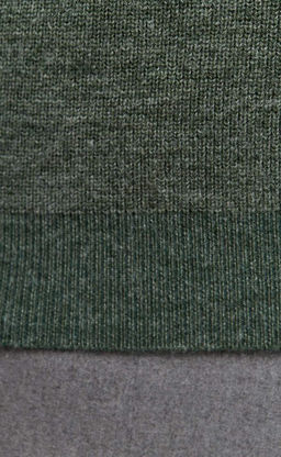 Джемпер мужской с воротником-стойкой на молнии F321-15304Rus зеленый - Fine joyce фото 8