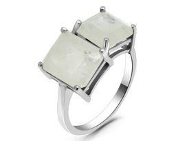 Кольцо из серебра лунный камень, Саквер