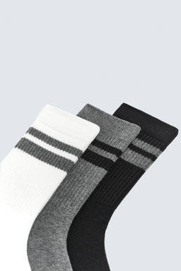 STRIPED SOCKS 3-PACK - Zara фото 3