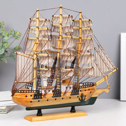 Макет парусного корабля 48х46 см / 200F-16 /уп 6/ - Галеонтрейд фото 2