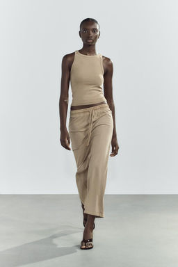 FADED-EFFECT HALTER TOP - Zara фото 2