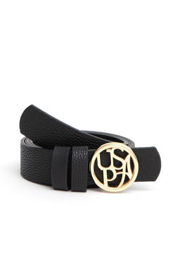 Пояс женский U.S. Polo Assn черный кожа  фото 12