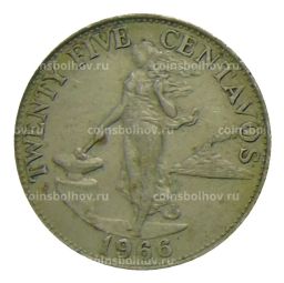 25 сентаво 1966 года Филиппины
