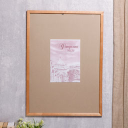 Фоторамка для фото 50×70 см Bridgeport, сосна, (пластиковый экран), дуб