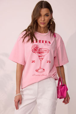 Футболка LYUSHe 4095 розовый