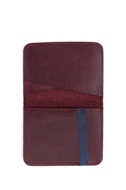 Мужская бордовая красная карточка Неожиданная скидка в корзине