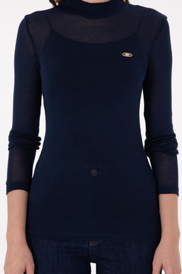 Женский темно-синий свитшот Неожиданная скидка в корзине - U.s. polo assn фото 6