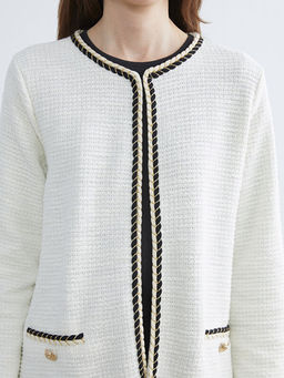 Bisiklet Yaka Dokulu Kad?n H?rka