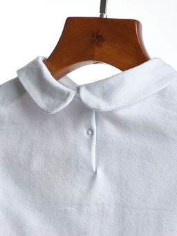 Лонгслив для девочки UD 1138 белый - Mini maxi фото 5