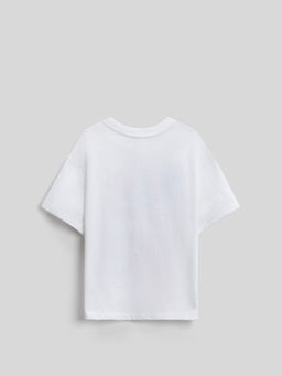 ACOOLA / Футболка детская для девочек Klarita белоснежный  фото 2