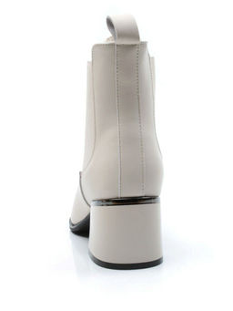 01-PCG269-2 LT.BEIGE Ботинки демисезонные женские (натуральная кожа, байка)