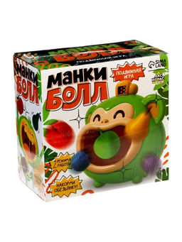 Подвижная настольная игра «Манкибол», 2 режима, 3+