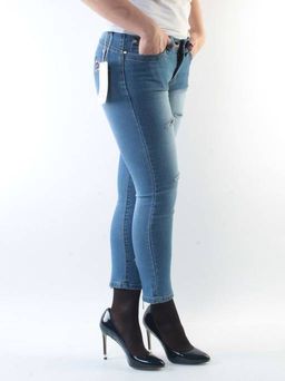 CY1738 Джинсы женские (70% хлопок, 30% спандекс)