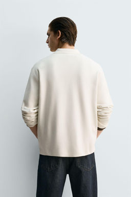 POLO PUNTO SOFT / Blanco roto - Zara фото 3
