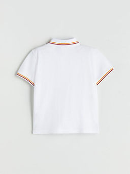 Polo Yaka Galatasaray Bask?l? Erkek ?ocuk Ti??rt