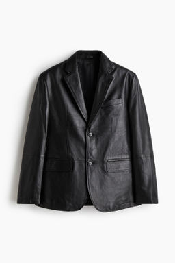 Chaqueta de piel Regular Fit