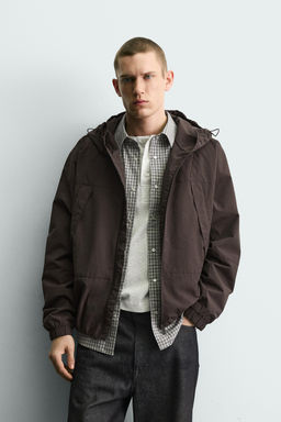 COMBINED WATER-REPELLENT TECHNICAL FLEECE JACKET - Zara фото 10