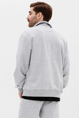 Джемпер GO M4077/50-04.182-188 серый меланж - Pirs фото 4