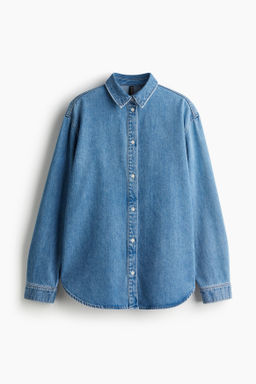 Camisa denim oversize