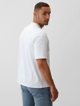 Футболка мужская MINAKU OVERSIZE FIT, размер 46, белая